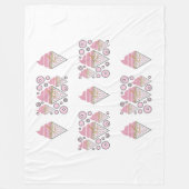 Onweerstaanbare ijs drop fleece deken (Voorkant)