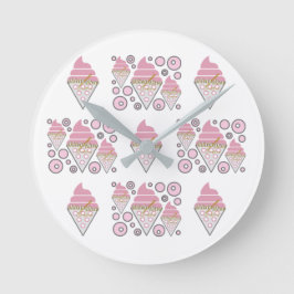 Onweerstaanbare ijs drop klok