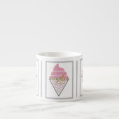 Onweerstaanbare Ijs Espresso Mok van Adiela Akoo (Voorkant)