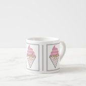 Onweerstaanbare Ijs Espresso Mok van Adiela Akoo (Voorkant rechts)