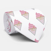 Onweerstaanbare ijscream-Stropdas door Adiela Akoo Stropdas (Opgerold)