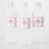 Onweerstaanbare Ijsjes Waterfles Labels Etiket (Flessen)