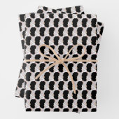 Onweerstaanbare ijskap gesmolten sprinkhaantjes inpakpapier vel (In situ)