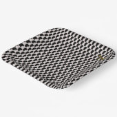 Onweerstaanbare ijskap gesmolten sprinkhaantjes papieren bordje (Gebogen)