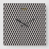 Onweerstaanbare ijsklok met gesmolten sproeiers vierkante klok (Voorkant)