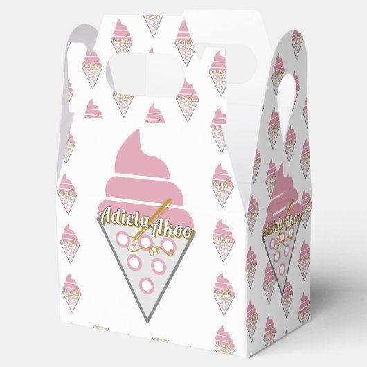 Onweerstaanbare ijsklok voor bevoordeling door Adi Bedankdoosjes (Geopend)