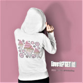 Onweerstaanbare ijskreeft - Volledige Zip-muis Hoodie