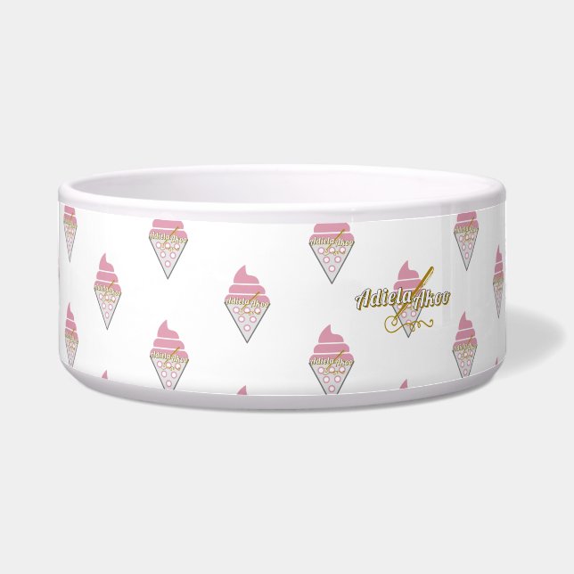 Onweerstaanbare ijskreep voerbakje (Voorkant)