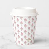 Onweerstaanbare ijspapierbekertjes van Adiela Akoo Papieren Bekers (Voorkant)