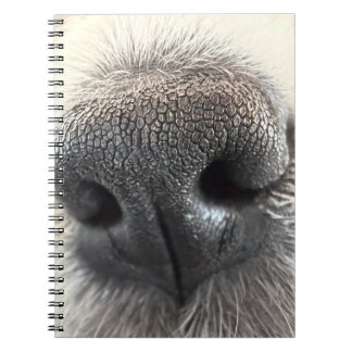 Onweerstaanbare Puppy Neus Notitieboek