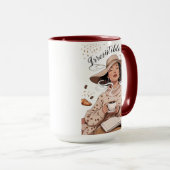 Onweerstaanbare Smaak – De Chic Coffee Ritual Coll Mok (Voorkant rechts)