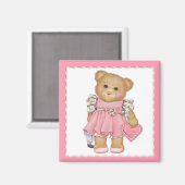 Onweerstaanbare Teddy Magneet (Voorkant / Achterkant)