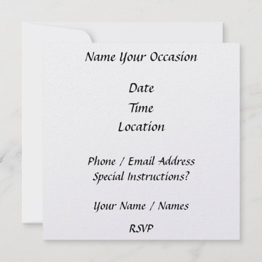 Onweerstaanbare Uitnodigingen - SRF (Achterkant)