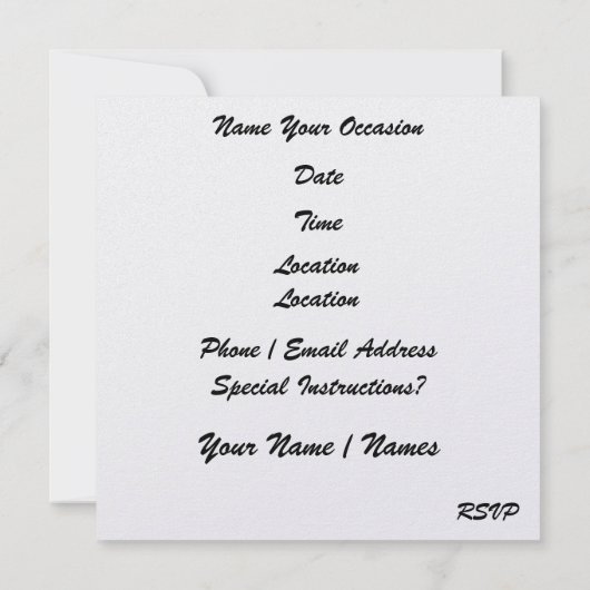 Onweerstaanbare uitnodigingen - SRF (Achterkant)