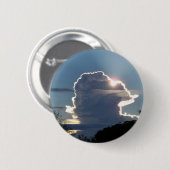 onweerswolk blokkeert de zon ronde button 5,7 cm (Voorkant /achterkant)