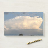 Onweerswolk Post-it® Notes (Op bureau)