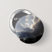 onweerswolken komen opzetten ronde button 5,7 cm (Voorkant /achterkant)