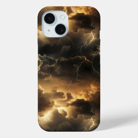 Onweerswolkenpatroon Case-Mate iPhone Case (Achterkant)