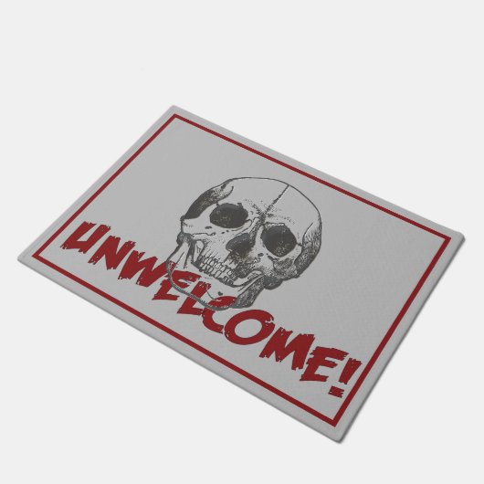 Onwelkom Halloween   Deurmat (Schuin)