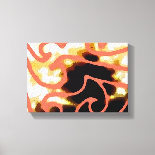 Onwerkelijke Kunst Canvas Afdruk (Voorkant)