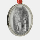 Onwetendheid en Gezocht Metalen Ornament (Rechts)