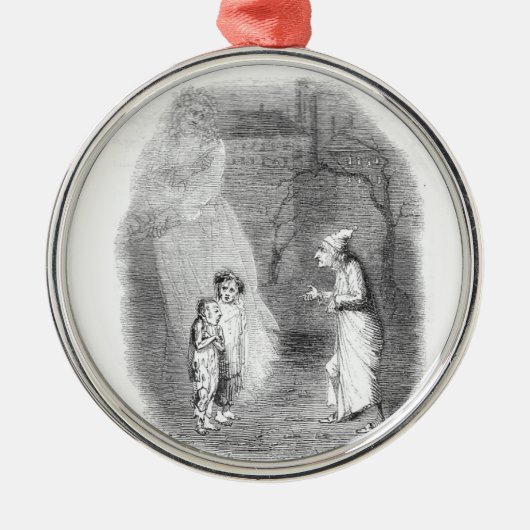 Onwetendheid en Gezocht Metalen Ornament (Voorkant)