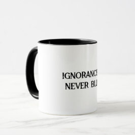 Onwetendheid is nooit gelukzaligheid Mok