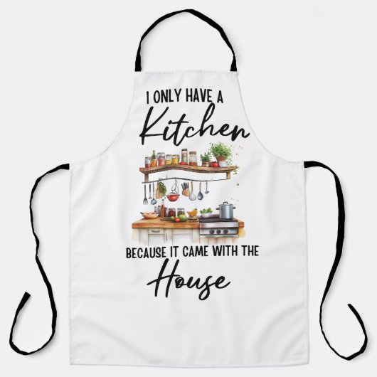 Onwillige Chef Schort (Voorkant)