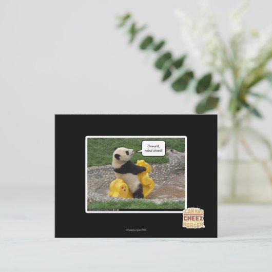 Onwurd, nobul ros! briefkaart (Staand voorkant)