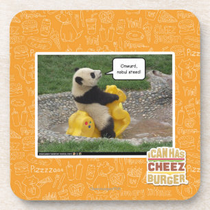 Onwurd, nobul steed! bier onderzetter