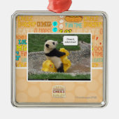 Onwurd, nobul steed! metalen ornament (Voorkant)