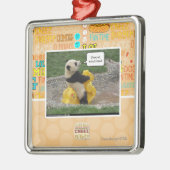 Onwurd, nobul steed! metalen ornament (Links)