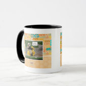 Onwurd, nobul steed! mok (Voorkant links)