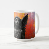 Onyx Angel Radiance Koffiemok (Voorkant rechts)