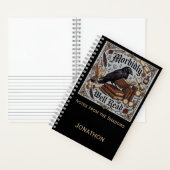 Onyx Barok Raven Notitieboek met Sfeer (Binnen)