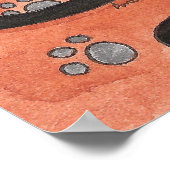 Onyx cat 'Iets is Afoot' Poster (Hoek)