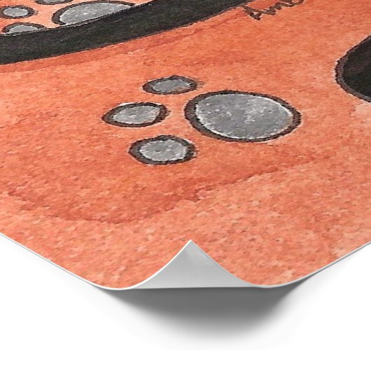 Onyx cat 'Iets is Afoot' Poster (Hoek)