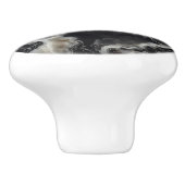 Onyx Edelsteen Natuurlijk Patroon Keramische Knop (Zijkant)