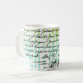 Onyx Eiffeltoren Koffie Mok (Voorkant links)