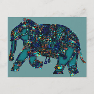 Onyx Elephant Briefkaart