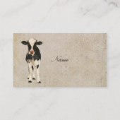 Onyx en Ivory Cow Visitekaartje/Labels Visitekaartje (Achterkant)