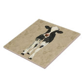 Onyx en Parelkoe Tile Tegeltje (Zijkant)