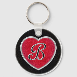 Onyx en Ruby Sleutelhanger