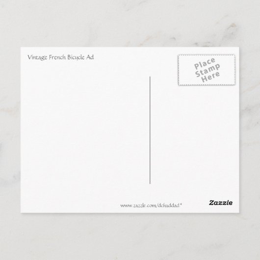  onyx-fietsreclame briefkaart (Achterkant)