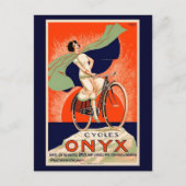  onyx-fietsreclame briefkaart (Voorkant)