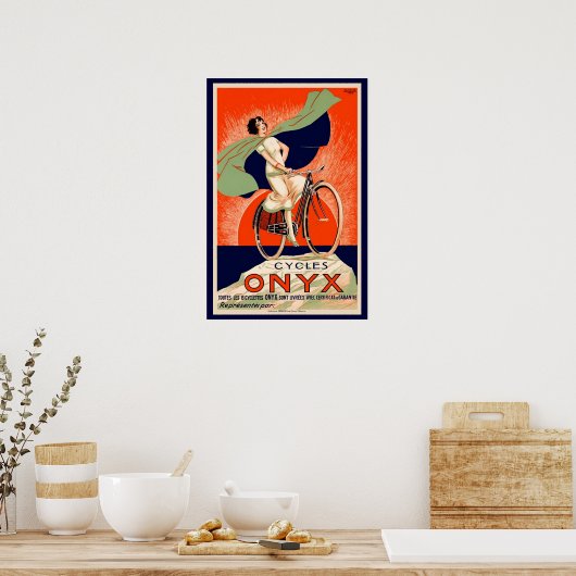  onyx-fietsreclame poster (Keuken)