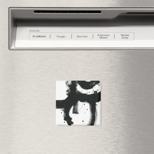 Onyx Gesture - zwarte verflijnen Magneet (Insitu (Vaatwasser))