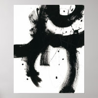 Onyx Gesture - zwarte verflijnen