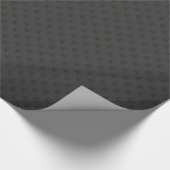 Onyx Leo Symbool Inpakpapier (Hoek)
