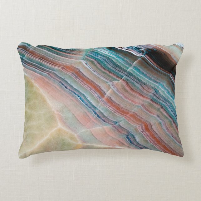 onyx marmer texture background of natural stonesto accent kussen (Voorkant)